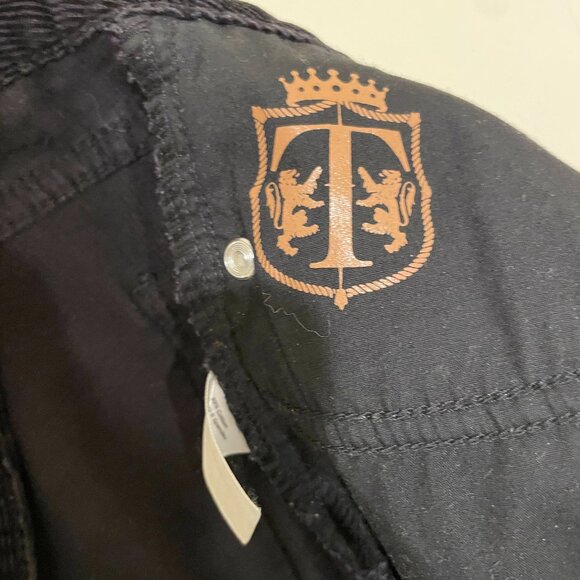 Talbots 6P Curvy Black Corduroy Pants - Picture 5 of 11